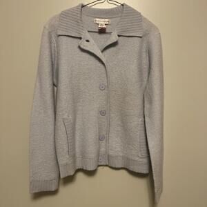 Vintage Evan Picone Women’s Wool Purple Sweater Size Small